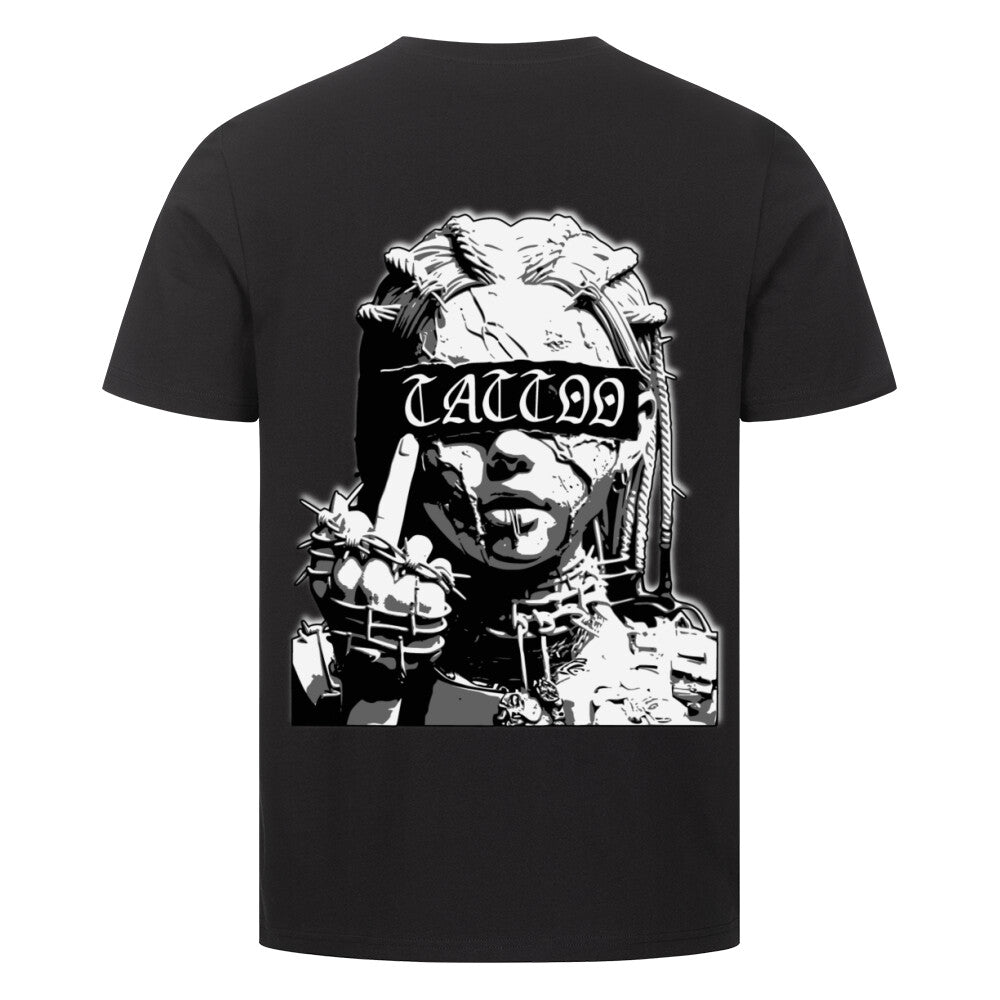 Tattoo Digga - Premium Backprint Shirt T-Shirt  S Schwarz  Tattoo Fashion von inked-mafia.de. Dieses Teil gehört in jeden Kleiderschrank eines inked-rebels! Finde ideale Geschenke für Tätowierte, Tattoofans oder Tätowierer.