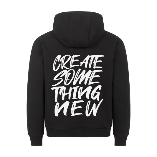 Create something new - Backprint Hoodie Hoodie  S Schwarz  Tattoo Fashion von inked-mafia.de. Dieses Teil gehört in jeden Kleiderschrank eines inked-rebels! Finde ideale Geschenke für Tätowierte, Tattoofans oder Tätowierer.