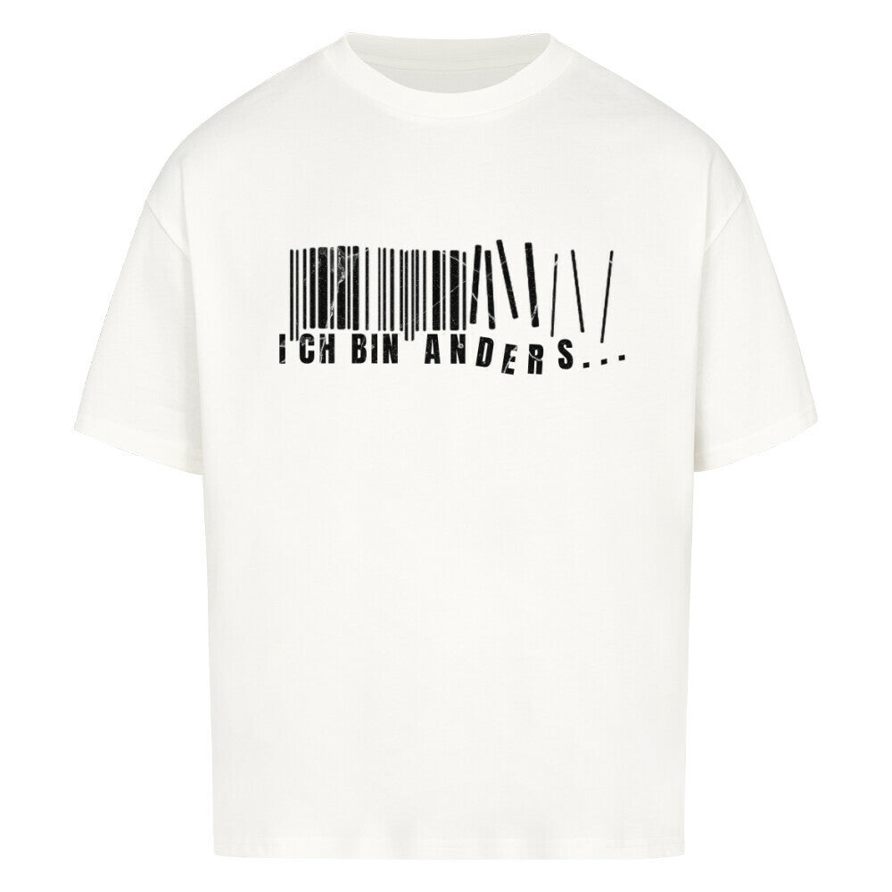 Anders - Heavy Oversized Shirt T-Shirt  XS Weiß  Tattoo Fashion von inked-mafia.de. Dieses Teil gehört in jeden Kleiderschrank eines inked-rebels! Finde ideale Geschenke für Tätowierte, Tattoofans oder Tätowierer.