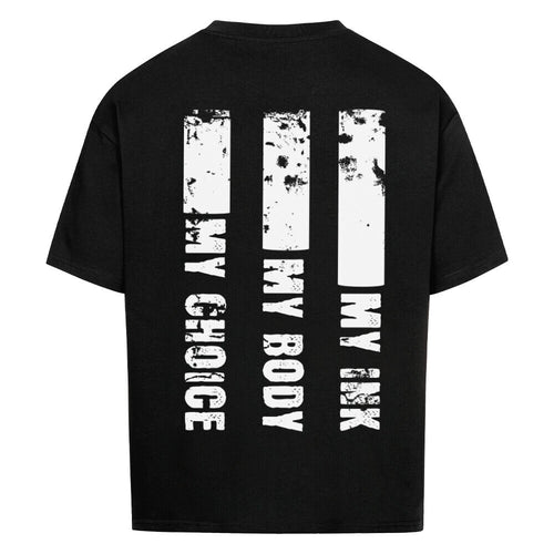 My Ink - Heavy Oversized Backprint Shirt T-Shirt  XS Schwarz  Tattoo Fashion von inked-mafia.de. Dieses Teil gehört in jeden Kleiderschrank eines inked-rebels! Finde ideale Geschenke für Tätowierte, Tattoofans oder Tätowierer.