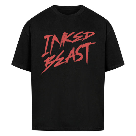 Inked Beast - Heavy Oversized Shirt T-Shirt  XS Schwarz  Tattoo Fashion von inked-mafia.de. Dieses Teil gehört in jeden Kleiderschrank eines inked-rebels! Finde ideale Geschenke für Tätowierte, Tattoofans oder Tätowierer.