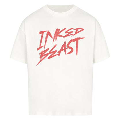 Inked Beast - Heavy Oversized Shirt T-Shirt  XS Weiß  Tattoo Fashion von inked-mafia.de. Dieses Teil gehört in jeden Kleiderschrank eines inked-rebels! Finde ideale Geschenke für Tätowierte, Tattoofans oder Tätowierer.