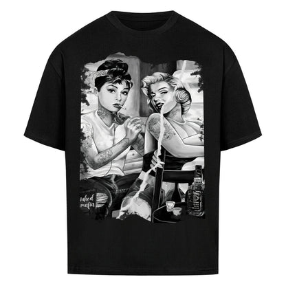 Old Style - Heavy Oversized Shirt T-Shirt  XS Schwarz  Tattoo Fashion von inked-mafia.de. Dieses Teil gehört in jeden Kleiderschrank eines inked-rebels! Finde ideale Geschenke für Tätowierte, Tattoofans oder Tätowierer.