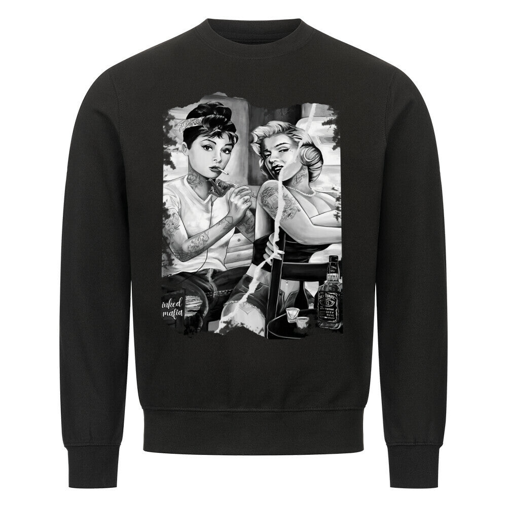 Old Style - Sweatshirt Sweatshirt  S Schwarz  Tattoo Fashion von inked-mafia.de. Dieses Teil gehört in jeden Kleiderschrank eines inked-rebels! Finde ideale Geschenke für Tätowierte, Tattoofans oder Tätowierer.