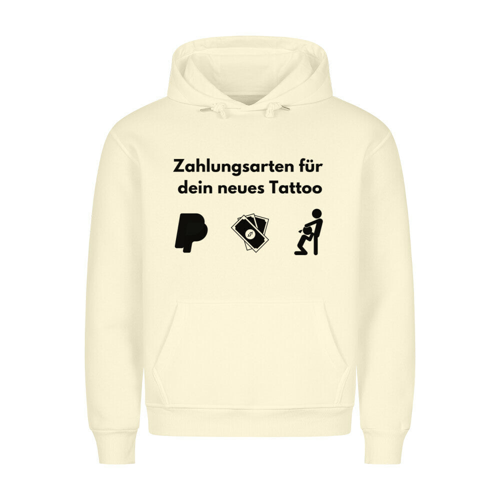 Zahlungsarten - Hoodie Hoodie  S Beige  Tattoo Fashion von inked-mafia.de. Dieses Teil gehört in jeden Kleiderschrank eines inked-rebels! Finde ideale Geschenke für Tätowierte, Tattoofans oder Tätowierer.