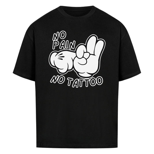 Pain - Heavy Oversized Shirt T-Shirt  XS Schwarz  Tattoo Fashion von inked-mafia.de. Dieses Teil gehört in jeden Kleiderschrank eines inked-rebels! Finde ideale Geschenke für Tätowierte, Tattoofans oder Tätowierer.