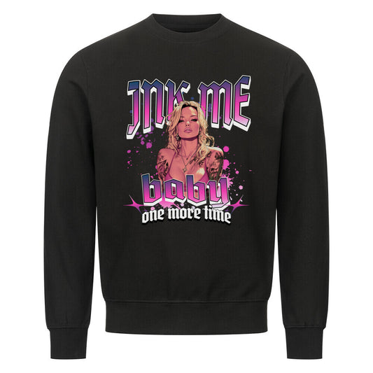 Ink me baby - Sweatshirt Sweatshirt  S Schwarz  Tattoo Fashion von inked-mafia.de. Dieses Teil gehört in jeden Kleiderschrank eines inked-rebels! Finde ideale Geschenke für Tätowierte, Tattoofans oder Tätowierer.