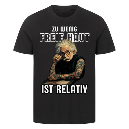 Freie Haut - Premium Shirt T-Shirt  S Schwarz  Tattoo Fashion von inked-mafia.de. Dieses Teil gehört in jeden Kleiderschrank eines inked-rebels! Finde ideale Geschenke für Tätowierte, Tattoofans oder Tätowierer.