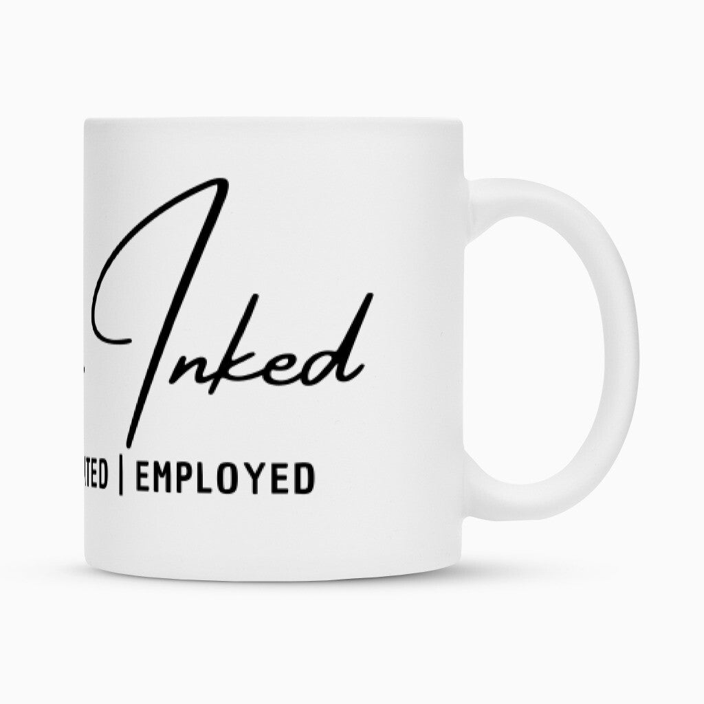 Pretty Inked - Tasse Mug     Tattoo Fashion von inked-mafia.de. Dieses Teil gehört in jeden Kleiderschrank eines inked-rebels! Finde ideale Geschenke für Tätowierte, Tattoofans oder Tätowierer.