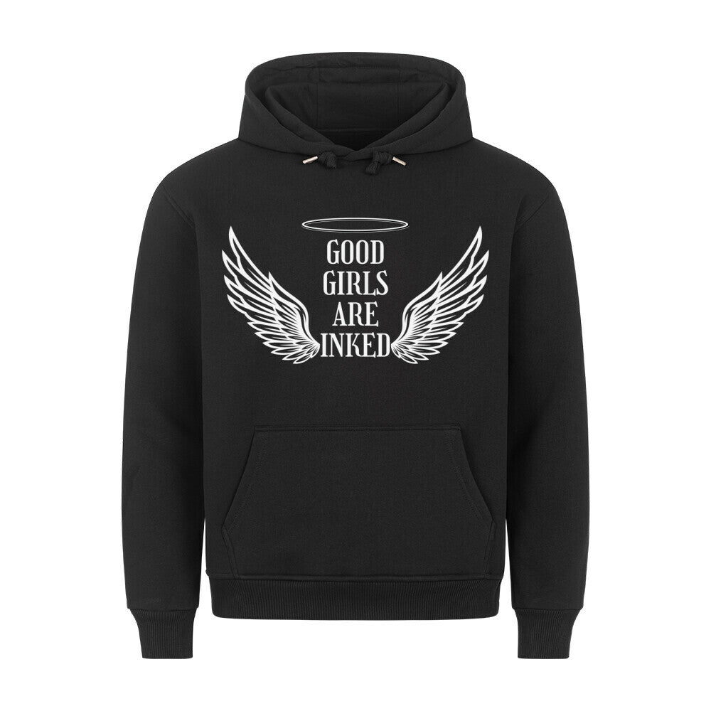 Good Girls - Hoodie Hoodie  S Schwarz  Tattoo Fashion von inked-mafia.de. Dieses Teil gehört in jeden Kleiderschrank eines inked-rebels! Finde ideale Geschenke für Tätowierte, Tattoofans oder Tätowierer.