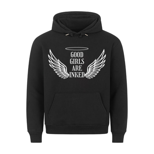 Good Girls - Hoodie Hoodie  S Schwarz  Tattoo Fashion von inked-mafia.de. Dieses Teil gehört in jeden Kleiderschrank eines inked-rebels! Finde ideale Geschenke für Tätowierte, Tattoofans oder Tätowierer.