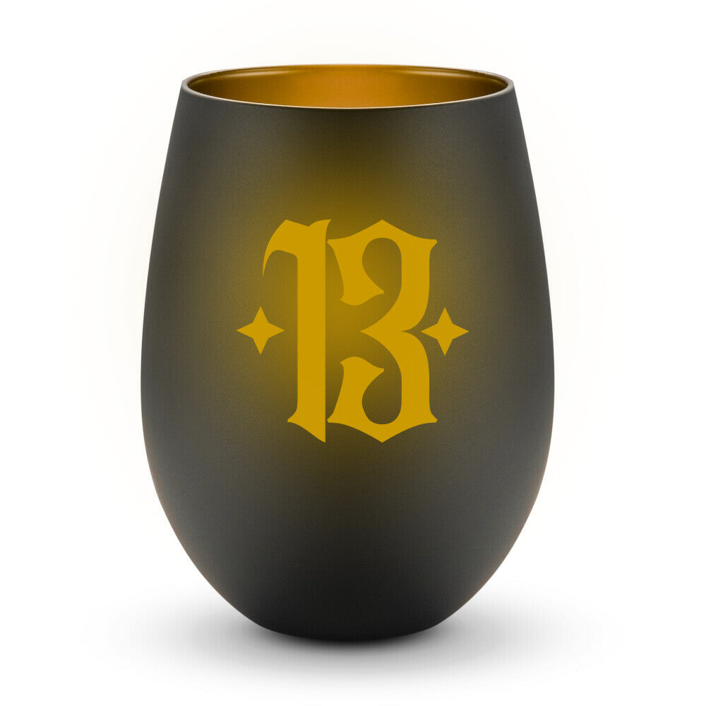 13 - Windlicht LaserPng  Standard Schwarz-Gold  Tattoo Fashion von inked-mafia.de. Dieses Teil gehört in jeden Kleiderschrank eines inked-rebels! Finde ideale Geschenke für Tätowierte, Tattoofans oder Tätowierer.