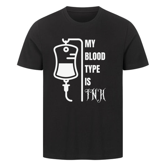 Blood - Premium Shirt T-Shirt  S Schwarz  Tattoo Fashion von inked-mafia.de. Dieses Teil gehört in jeden Kleiderschrank eines inked-rebels! Finde ideale Geschenke für Tätowierte, Tattoofans oder Tätowierer.