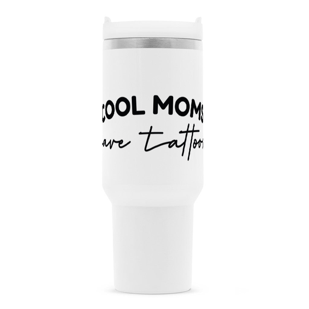 Cool Moms - Thermobecher Mug     Tattoo Fashion von inked-mafia.de. Dieses Teil gehört in jeden Kleiderschrank eines inked-rebels! Finde ideale Geschenke für Tätowierte, Tattoofans oder Tätowierer.