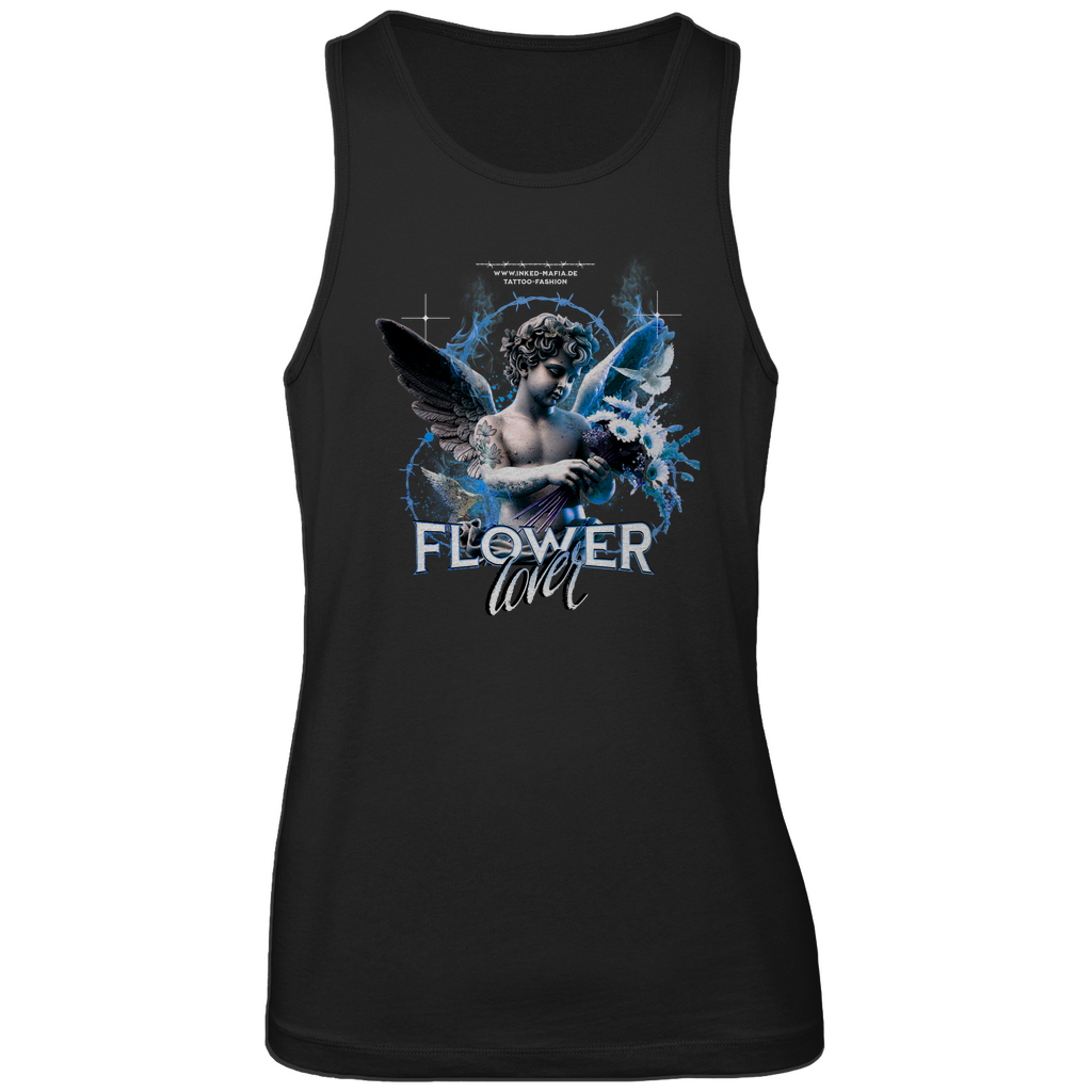 Flowerlover - Herren Tank Top Clothes Schwarz S Tattoo Fashion von inked-mafia.de. Dieses Teil gehört in jeden Kleiderschrank eines inked-rebels! Finde ideale Geschenke für Tätowierte, Tattoofans oder Tätowierer.