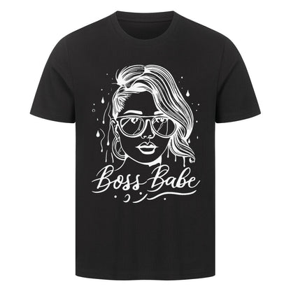 Boss Babe - Premium Shirt T-Shirt S Schwarz Tattoo Fashion von inked-mafia.de. Dieses Teil gehört in jeden Kleiderschrank eines inked-rebels! Finde ideale Geschenke für Tätowierte, Tattoofans oder Tätowierer.