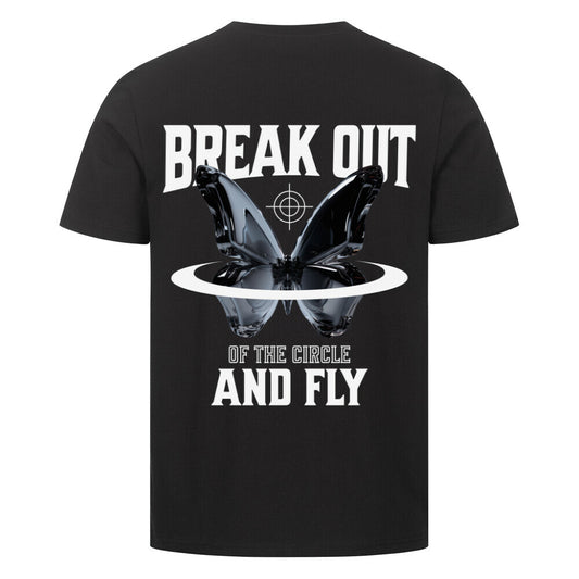 Fly - Premium Backprint Shirt T-Shirt S Schwarz Tattoo Fashion von inked-mafia.de. Dieses Teil gehört in jeden Kleiderschrank eines inked-rebels! Finde ideale Geschenke für Tätowierte, Tattoofans oder Tätowierer.