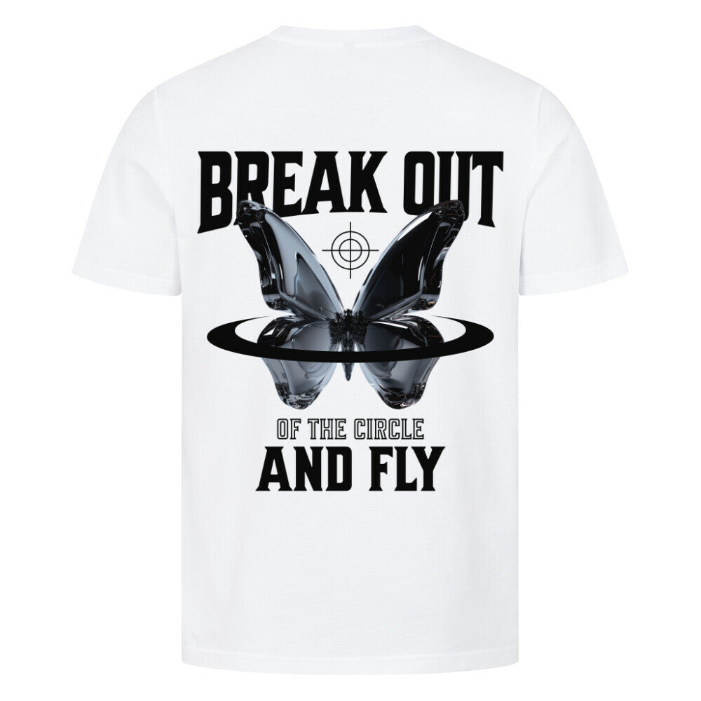 Fly - Premium Backprint Shirt T-Shirt S Weiß Tattoo Fashion von inked-mafia.de. Dieses Teil gehört in jeden Kleiderschrank eines inked-rebels! Finde ideale Geschenke für Tätowierte, Tattoofans oder Tätowierer.