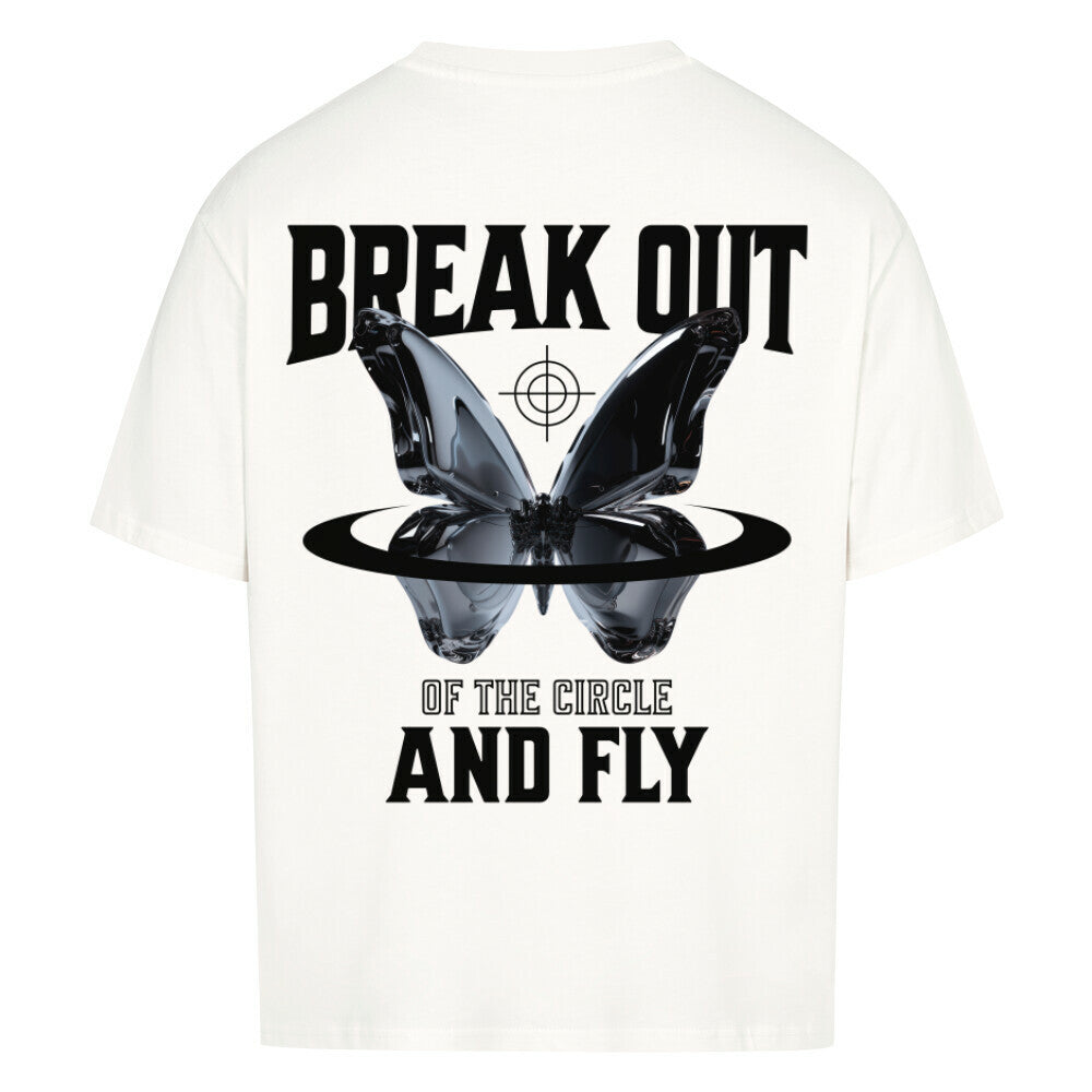 Fly - Heavy Oversized Backprint Shirt T-Shirt XS Weiß Tattoo Fashion von inked-mafia.de. Dieses Teil gehört in jeden Kleiderschrank eines inked-rebels! Finde ideale Geschenke für Tätowierte, Tattoofans oder Tätowierer.