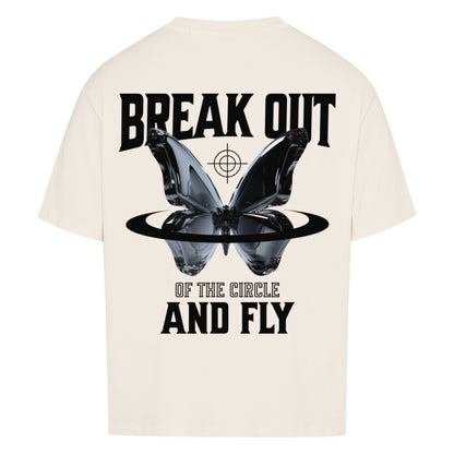 Fly - Heavy Oversized Backprint Shirt T-Shirt XS Beige Tattoo Fashion von inked-mafia.de. Dieses Teil gehört in jeden Kleiderschrank eines inked-rebels! Finde ideale Geschenke für Tätowierte, Tattoofans oder Tätowierer.