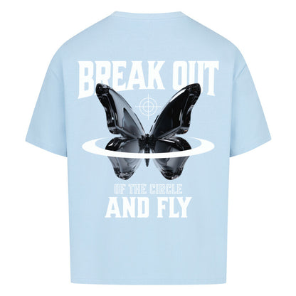 Fly - Heavy Oversized Backprint Shirt T-Shirt XS Hellblau Tattoo Fashion von inked-mafia.de. Dieses Teil gehört in jeden Kleiderschrank eines inked-rebels! Finde ideale Geschenke für Tätowierte, Tattoofans oder Tätowierer.