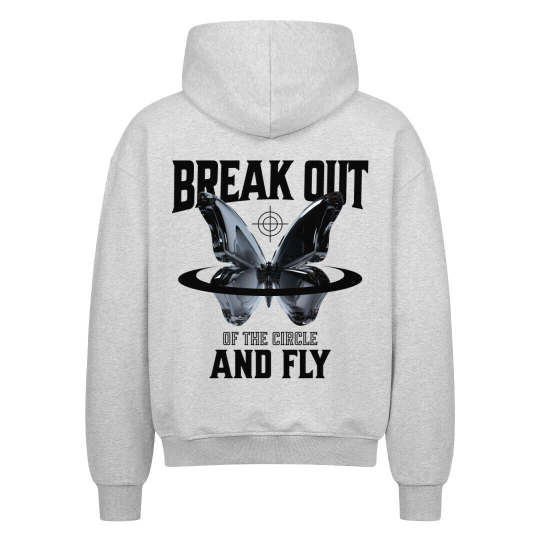 Fly - Heavy Oversized Backprint Zipper Hoodie S Grau Tattoo Fashion von inked-mafia.de. Dieses Teil gehört in jeden Kleiderschrank eines inked-rebels! Finde ideale Geschenke für Tätowierte, Tattoofans oder Tätowierer.