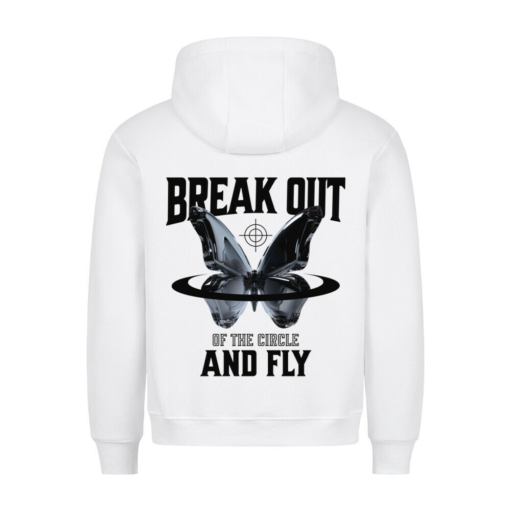 Fly - Backprint Hoodie Hoodie S Weiß Tattoo Fashion von inked-mafia.de. Dieses Teil gehört in jeden Kleiderschrank eines inked-rebels! Finde ideale Geschenke für Tätowierte, Tattoofans oder Tätowierer.