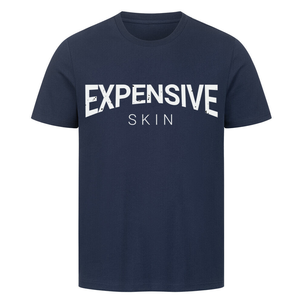 Expensive Skin - Premium Shirt T-Shirt S Navy Blue Tattoo Fashion von inked-mafia.de. Dieses Teil gehört in jeden Kleiderschrank eines inked-rebels! Finde ideale Geschenke für Tätowierte, Tattoofans oder Tätowierer.