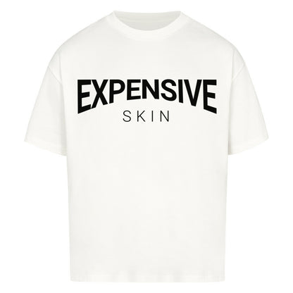 Expensive Skin - Heavy Oversized Shirt T-Shirt XS Weiß Tattoo Fashion von inked-mafia.de. Dieses Teil gehört in jeden Kleiderschrank eines inked-rebels! Finde ideale Geschenke für Tätowierte, Tattoofans oder Tätowierer.