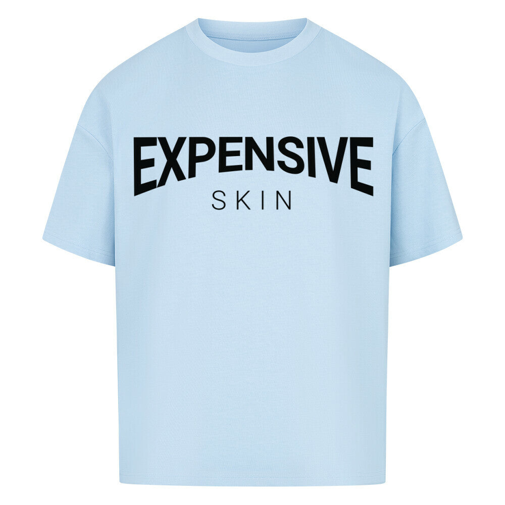 Expensive Skin - Heavy Oversized Shirt T-Shirt XS Hellblau Tattoo Fashion von inked-mafia.de. Dieses Teil gehört in jeden Kleiderschrank eines inked-rebels! Finde ideale Geschenke für Tätowierte, Tattoofans oder Tätowierer.