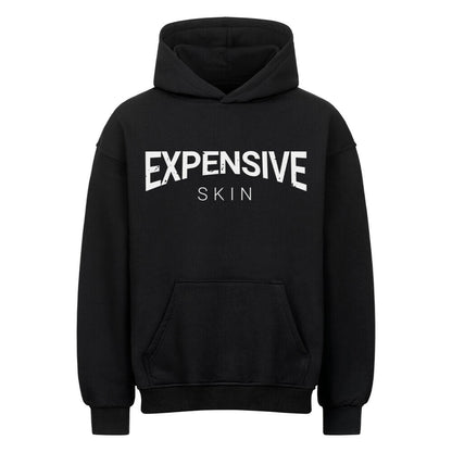 Expensive Skin - Heavy Oversized Hoodie Hoodie XS Schwarz Tattoo Fashion von inked-mafia.de. Dieses Teil gehört in jeden Kleiderschrank eines inked-rebels! Finde ideale Geschenke für Tätowierte, Tattoofans oder Tätowierer.