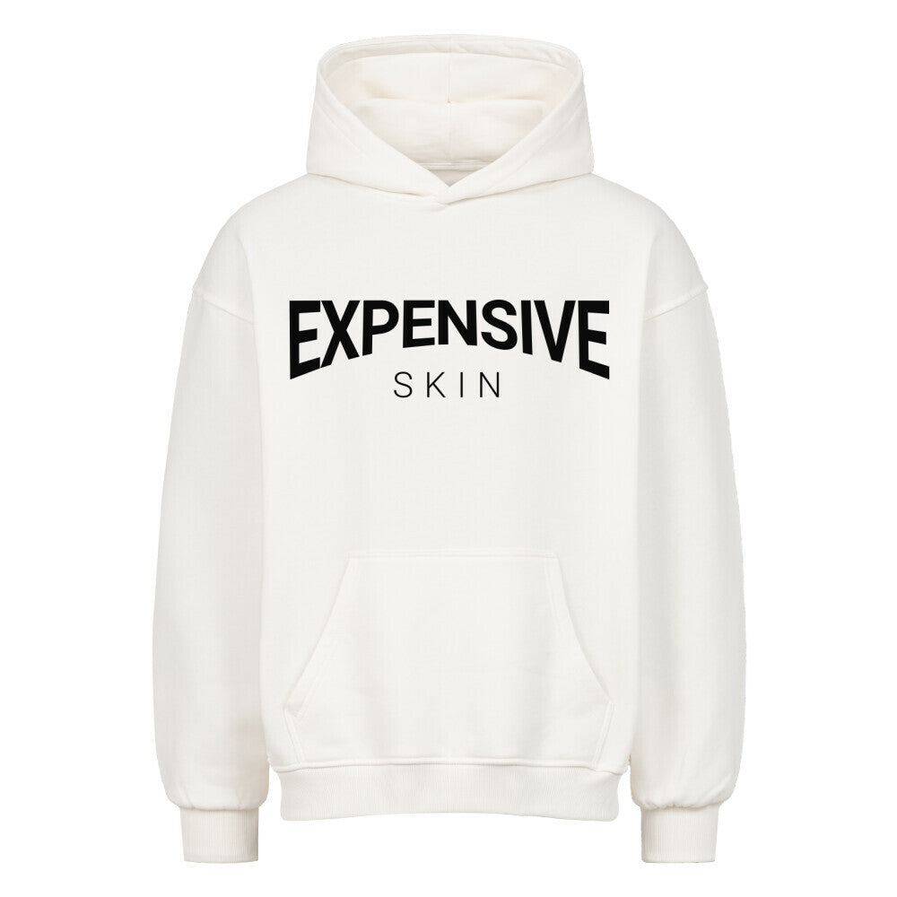 Expensive Skin - Heavy Oversized Hoodie Hoodie XS Weiß Tattoo Fashion von inked-mafia.de. Dieses Teil gehört in jeden Kleiderschrank eines inked-rebels! Finde ideale Geschenke für Tätowierte, Tattoofans oder Tätowierer.