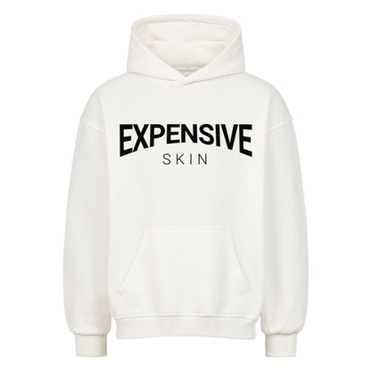 Expensive Skin - Heavy Oversized Hoodie Hoodie XS Weiß Tattoo Fashion von inked-mafia.de. Dieses Teil gehört in jeden Kleiderschrank eines inked-rebels! Finde ideale Geschenke für Tätowierte, Tattoofans oder Tätowierer.