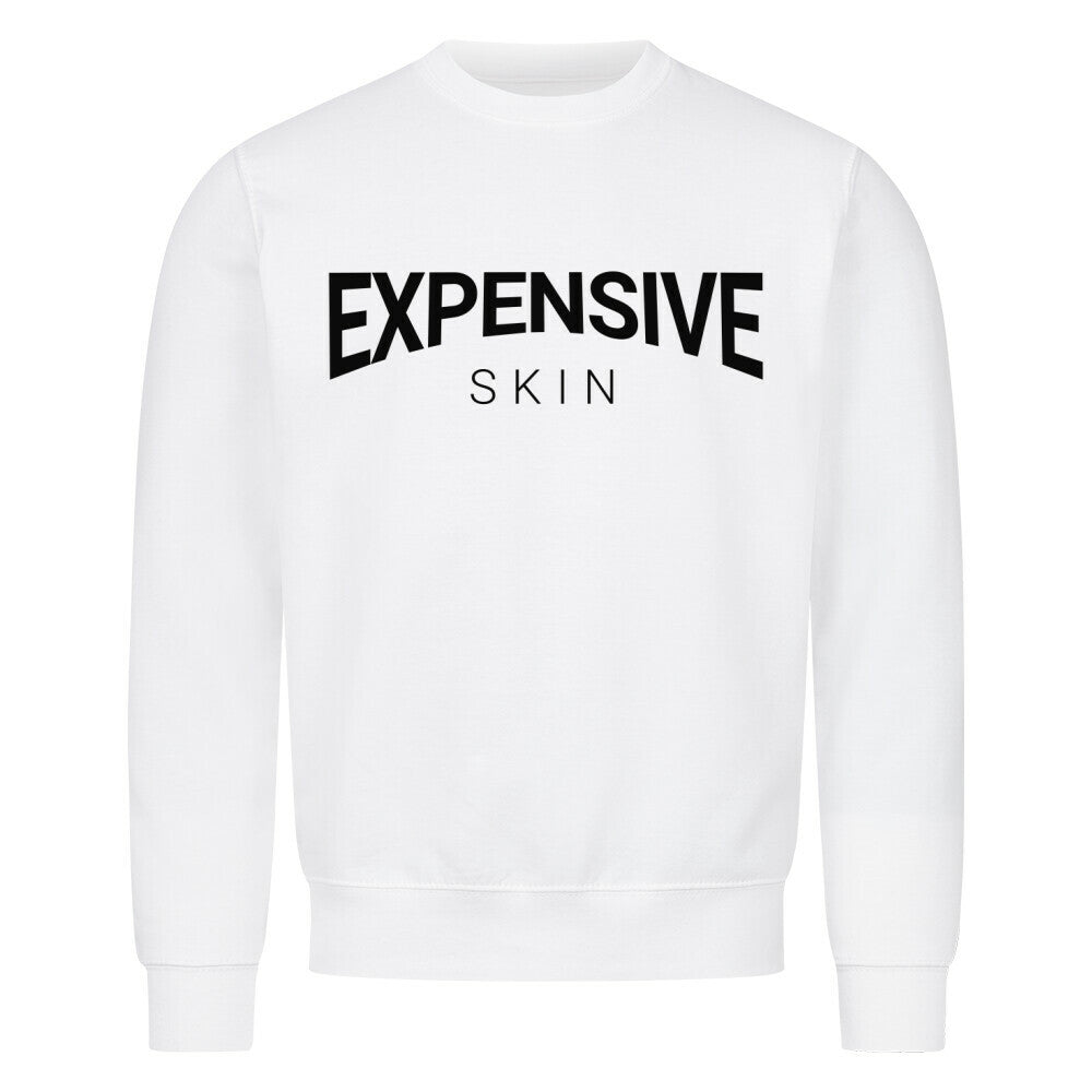 Expensive Skin - Sweatshirt Sweatshirt S Weiß Tattoo Fashion von inked-mafia.de. Dieses Teil gehört in jeden Kleiderschrank eines inked-rebels! Finde ideale Geschenke für Tätowierte, Tattoofans oder Tätowierer.