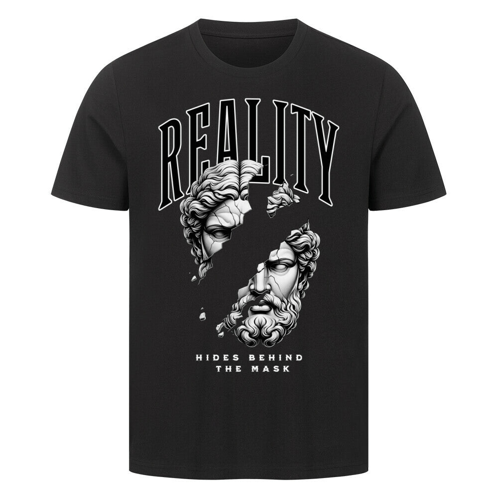 Reality - Premium Shirt T-Shirt S Schwarz Tattoo Fashion von inked-mafia.de. Dieses Teil gehört in jeden Kleiderschrank eines inked-rebels! Finde ideale Geschenke für Tätowierte, Tattoofans oder Tätowierer.