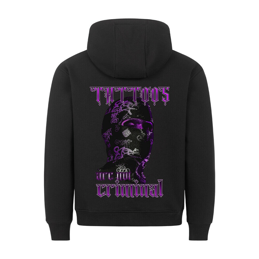 Criminal - Backprint Hoodie Hoodie S Schwarz Tattoo Fashion von inked-mafia.de. Dieses Teil gehört in jeden Kleiderschrank eines inked-rebels! Finde ideale Geschenke für Tätowierte, Tattoofans oder Tätowierer.