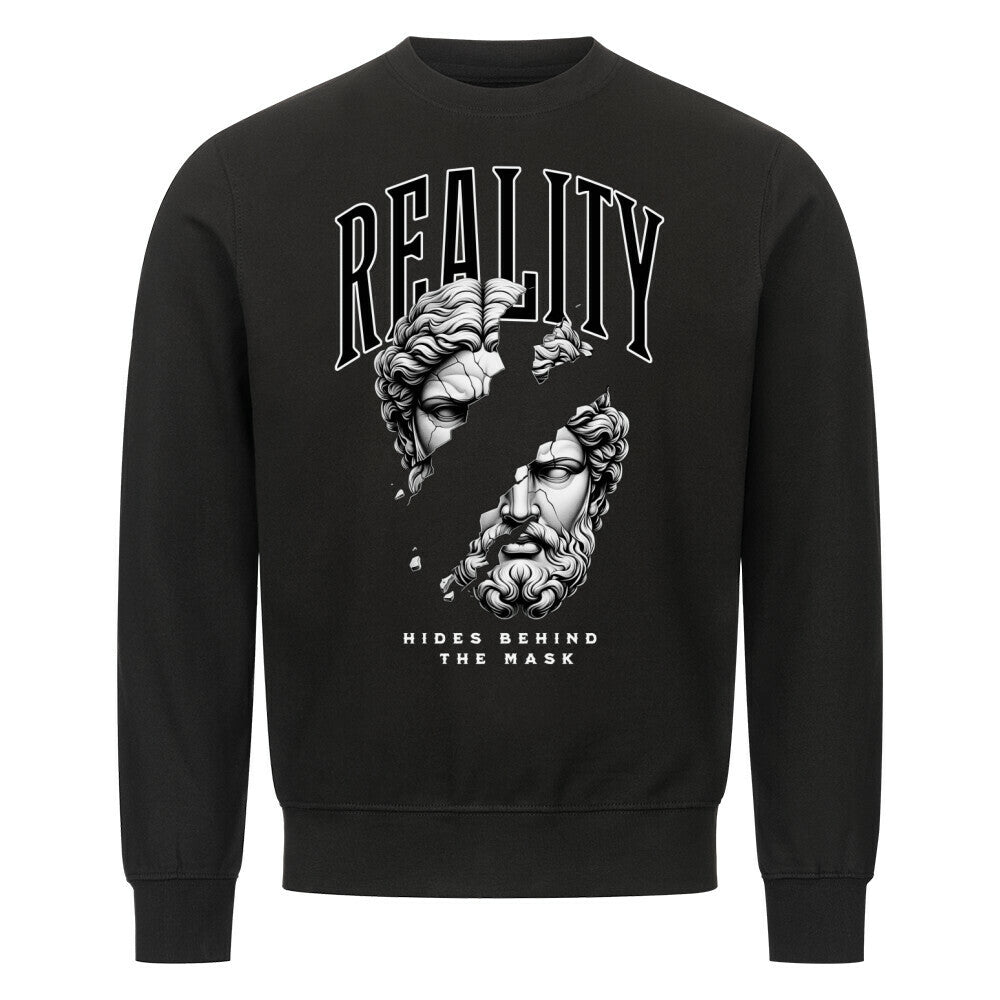 Reality - Sweatshirt Sweatshirt S Schwarz Tattoo Fashion von inked-mafia.de. Dieses Teil gehört in jeden Kleiderschrank eines inked-rebels! Finde ideale Geschenke für Tätowierte, Tattoofans oder Tätowierer.