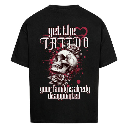 Disappointed - Heavy Oversized Backprint Shirt T-Shirt XS Schwarz Tattoo Fashion von inked-mafia.de. Dieses Teil gehört in jeden Kleiderschrank eines inked-rebels! Finde ideale Geschenke für Tätowierte, Tattoofans oder Tätowierer.