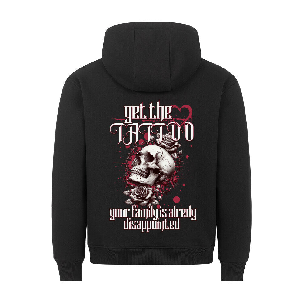 Disappointed - Backprint Hoodie Hoodie S Schwarz Tattoo Fashion von inked-mafia.de. Dieses Teil gehört in jeden Kleiderschrank eines inked-rebels! Finde ideale Geschenke für Tätowierte, Tattoofans oder Tätowierer.