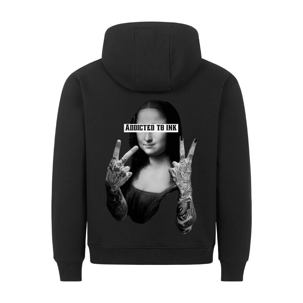 Mona - Backprint Hoodie Hoodie S Schwarz Tattoo Fashion von inked-mafia.de. Dieses Teil gehört in jeden Kleiderschrank eines inked-rebels! Finde ideale Geschenke für Tätowierte, Tattoofans oder Tätowierer.