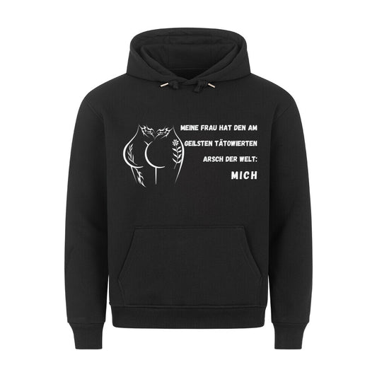 Arsch - Hoodie Hoodie S Schwarz Tattoo Fashion von inked-mafia.de. Dieses Teil gehört in jeden Kleiderschrank eines inked-rebels! Finde ideale Geschenke für Tätowierte, Tattoofans oder Tätowierer.