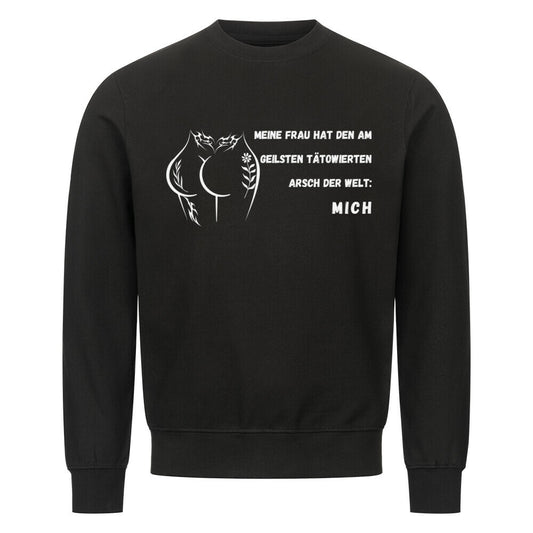 Arsch - Sweatshirt Sweatshirt S Schwarz Tattoo Fashion von inked-mafia.de. Dieses Teil gehört in jeden Kleiderschrank eines inked-rebels! Finde ideale Geschenke für Tätowierte, Tattoofans oder Tätowierer.