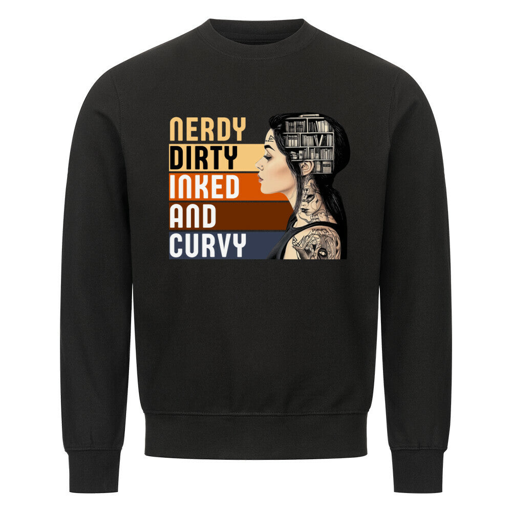 Nerdy - Sweatshirt Sweatshirt S Schwarz Tattoo Fashion von inked-mafia.de. Dieses Teil gehört in jeden Kleiderschrank eines inked-rebels! Finde ideale Geschenke für Tätowierte, Tattoofans oder Tätowierer.