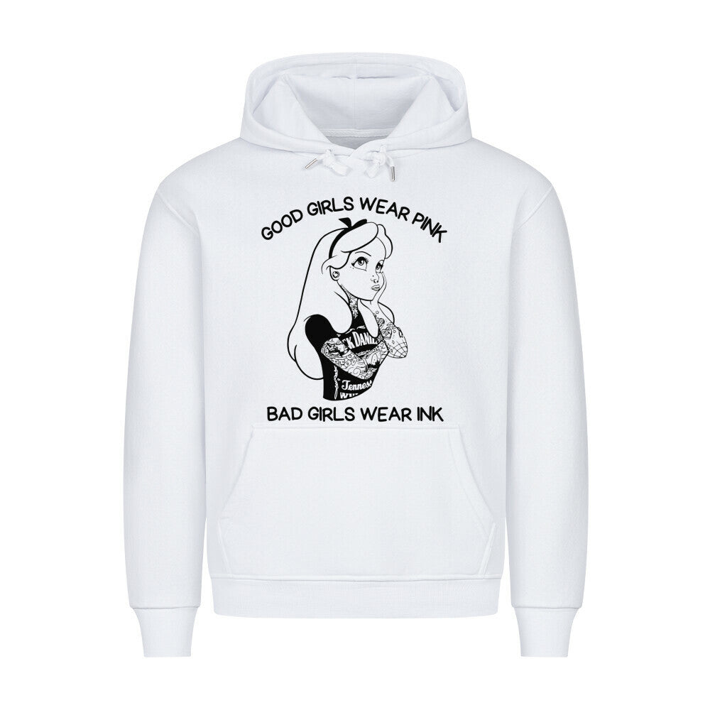 Bad Girls - Hoodie Hoodie S Weiß Tattoo Fashion von inked-mafia.de. Dieses Teil gehört in jeden Kleiderschrank eines inked-rebels! Finde ideale Geschenke für Tätowierte, Tattoofans oder Tätowierer.