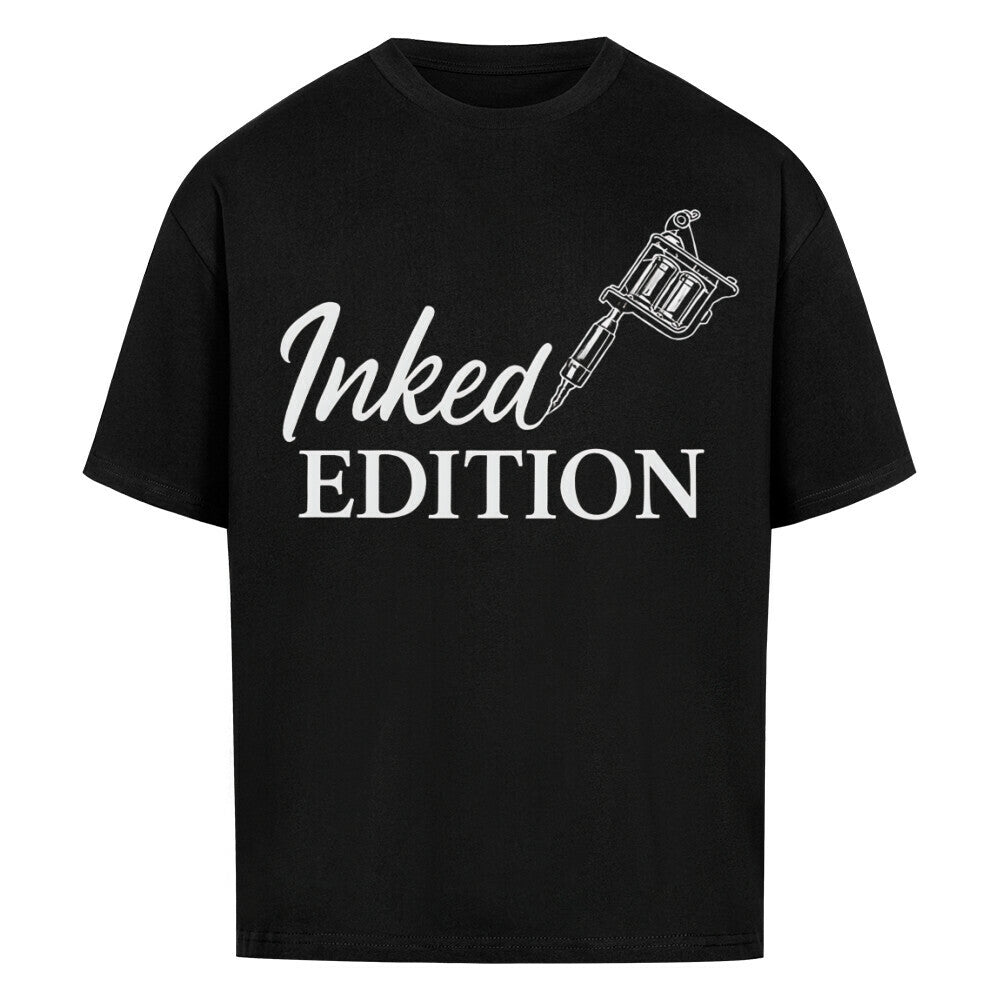Inked Edition - Heavy Oversized Shirt T-Shirt XS Schwarz Tattoo Fashion von inked-mafia.de. Dieses Teil gehört in jeden Kleiderschrank eines inked-rebels! Finde ideale Geschenke für Tätowierte, Tattoofans oder Tätowierer.