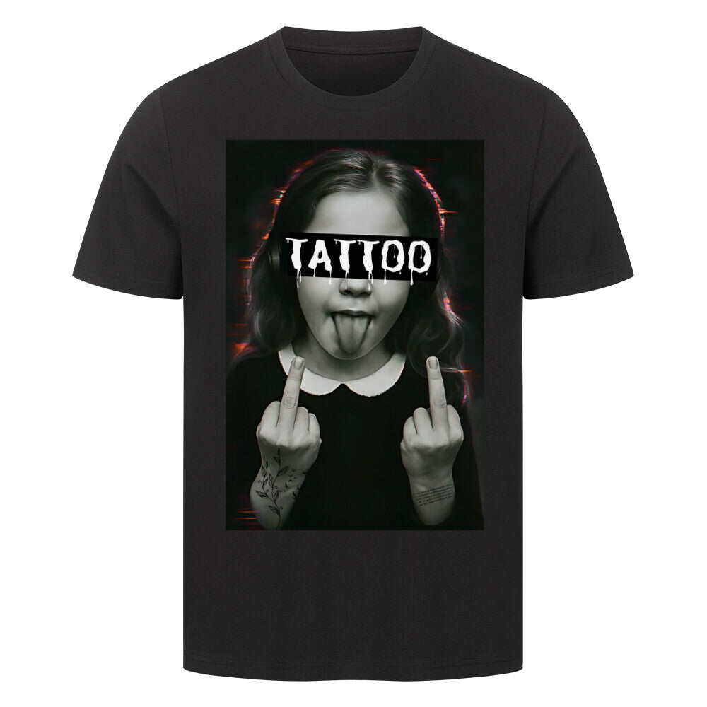 Tattoo - Premium Shirt T-Shirt S Schwarz Tattoo Fashion von inked-mafia.de. Dieses Teil gehört in jeden Kleiderschrank eines inked-rebels! Finde ideale Geschenke für Tätowierte, Tattoofans oder Tätowierer.