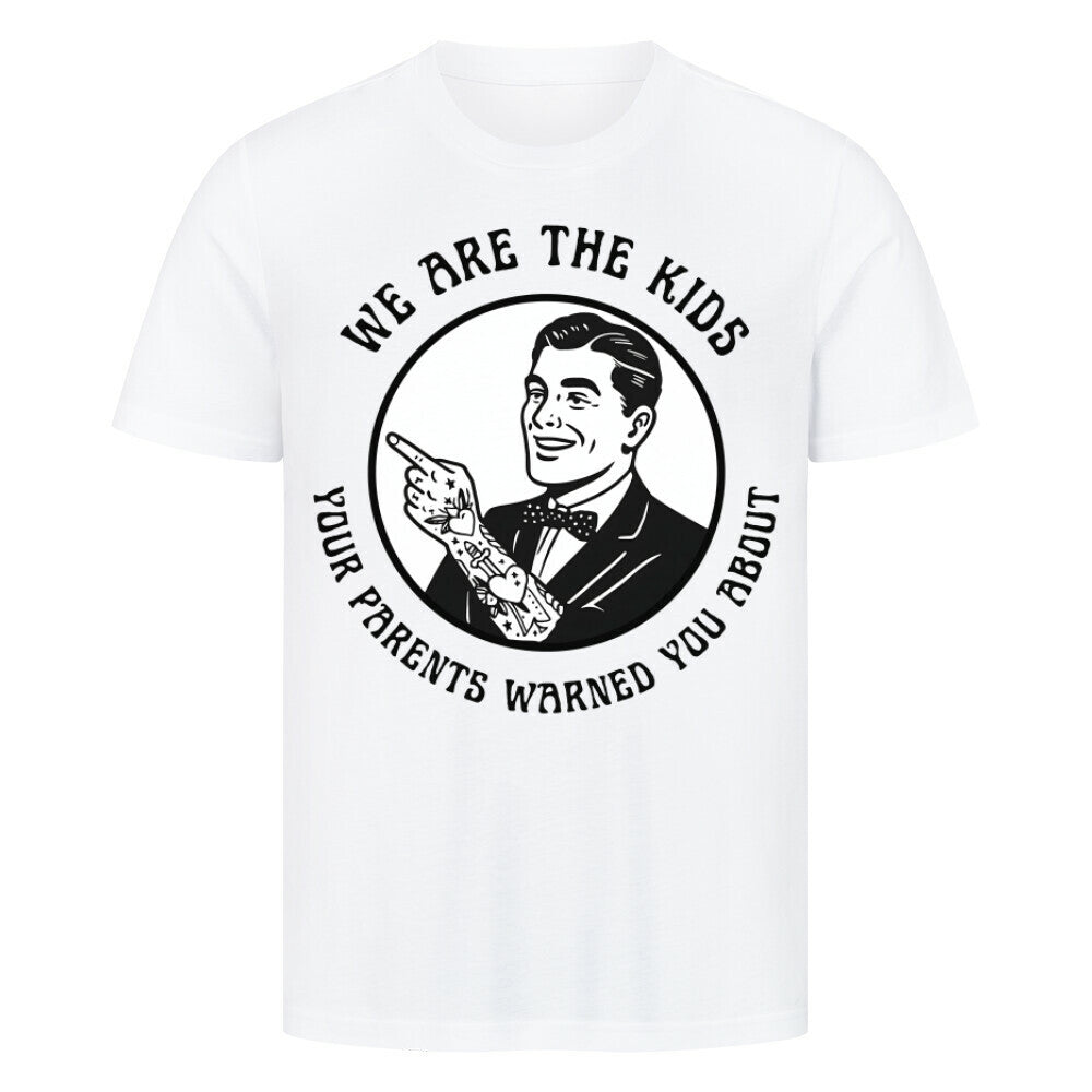 Kids - Premium Shirt T-Shirt S Weiß Tattoo Fashion von inked-mafia.de. Dieses Teil gehört in jeden Kleiderschrank eines inked-rebels! Finde ideale Geschenke für Tätowierte, Tattoofans oder Tätowierer.