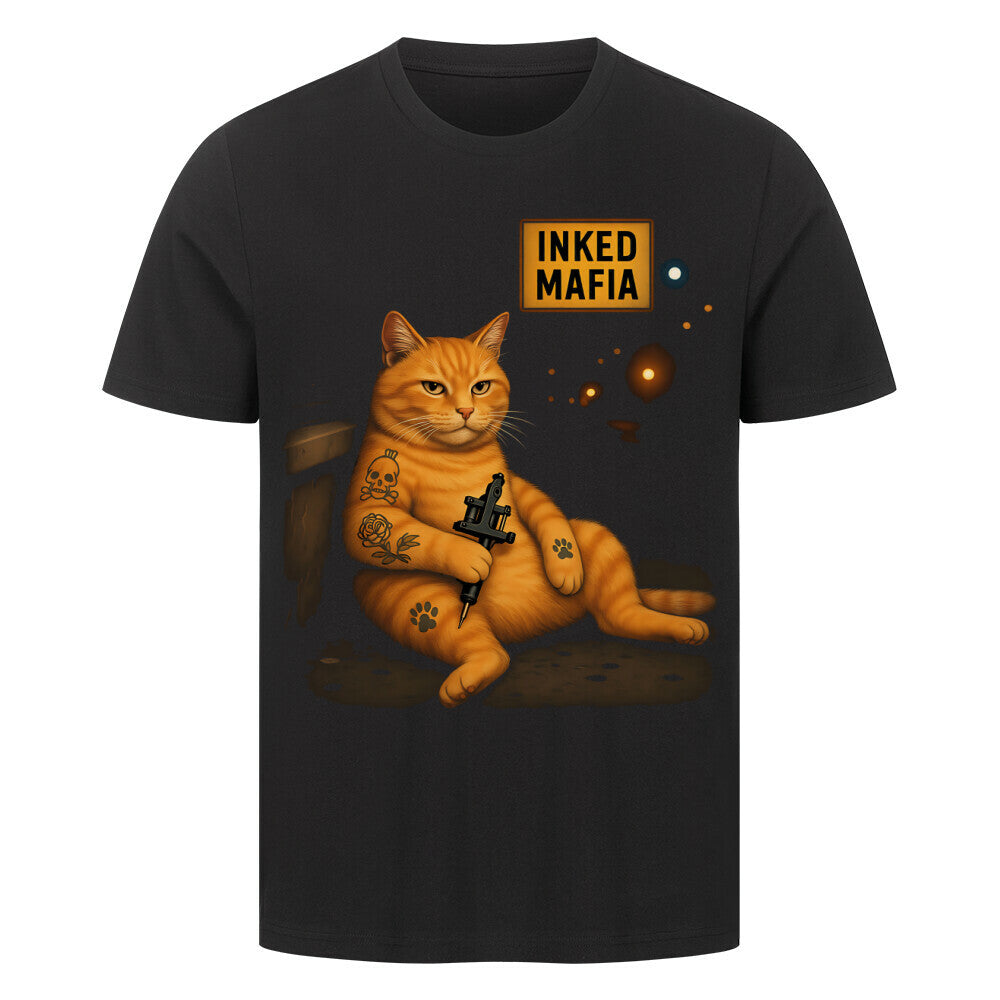 Bad Kitty - Premium Shirt T-Shirt S Schwarz Tattoo Fashion von inked-mafia.de. Dieses Teil gehört in jeden Kleiderschrank eines inked-rebels! Finde ideale Geschenke für Tätowierte, Tattoofans oder Tätowierer.
