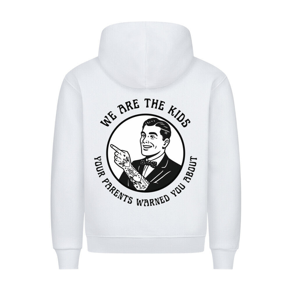 Kids - Backprint Hoodie Hoodie S Weiß Tattoo Fashion von inked-mafia.de. Dieses Teil gehört in jeden Kleiderschrank eines inked-rebels! Finde ideale Geschenke für Tätowierte, Tattoofans oder Tätowierer.