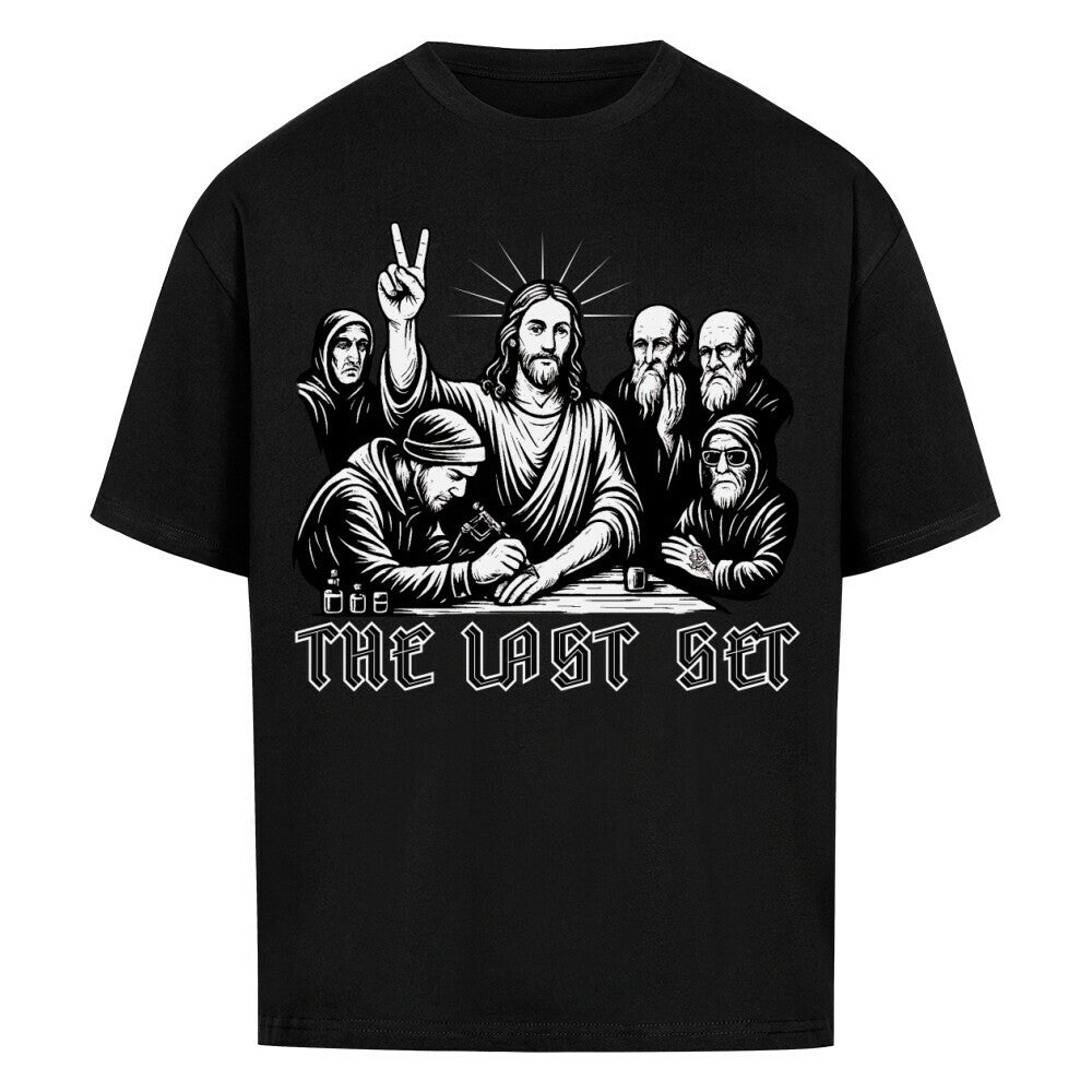 The last set - Heavy Oversized Shirt T-Shirt XS Schwarz Tattoo Fashion von inked-mafia.de. Dieses Teil gehört in jeden Kleiderschrank eines inked-rebels! Finde ideale Geschenke für Tätowierte, Tattoofans oder Tätowierer.